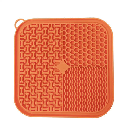 Lick Mat for Dogs, Premium Lick Pad with Suction Cups for Dog Anxiety Relief, Slow Feeder Dog Bowls