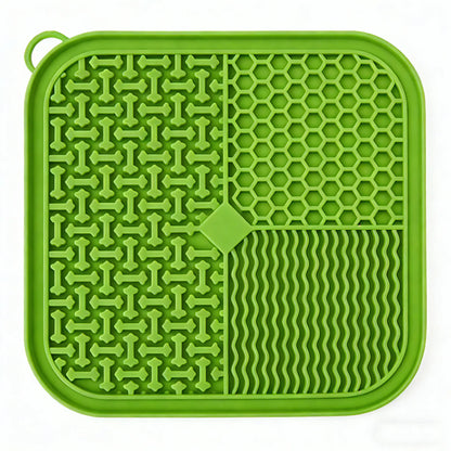 Lick Mat for Dogs, Premium Lick Pad with Suction Cups for Dog Anxiety Relief, Slow Feeder Dog Bowls